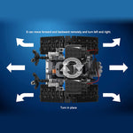 Winner 7112 2.4G Remote Control Intelligent Electric RC Robot