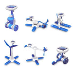 Electronic Control Robot Toy 6 in 1 DIY Solar Assembling Kit